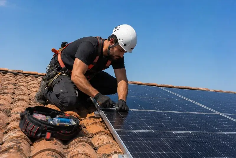 Maintenance et monitoring de panneaux solaires à Payra-sur-l'Hers